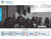 Tablet Screenshot of lakshhr.com
